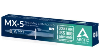Термопаста ARCTIC MX-5 - 8гр, шпатель