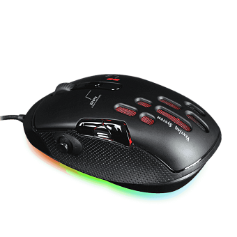 Мышь проводная GameMax Gaming GX10 RGB черный