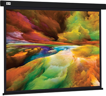 Экран для проектора Cactus 206x274см Wallscreen CS-PSW-206X274-BK 4:3 настенно-потолочный рулонный черный