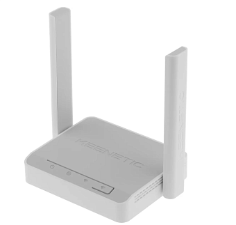 Wi-Fi роутер Keenetic Starter N300, 2.4 ГГц, 100 Мбит/с, белый