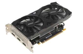 Видеокарта 6Gb MSI RTX 3050 VENTUS 2X 6G OC (RTX3050) GDDR6 96bit HDMI DP