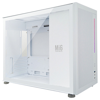 Корпус 1STPLAYER MIKU Mi6 mATX белый