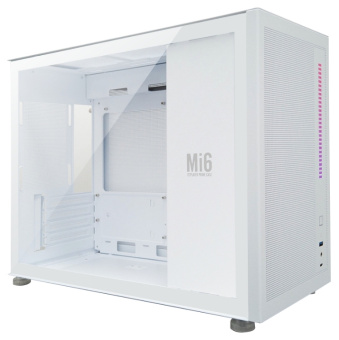 Корпус 1STPLAYER MIKU Mi6 mATX белый