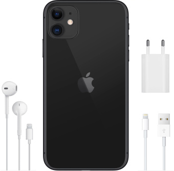 Смартфон Apple iPhone 11  64Gb Black (без RuStore)