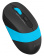 Мышь беспроводная A4Tech Fstyler FG10 2000dpi черный/синий