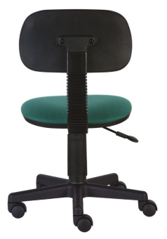 Кресло Бюрократ CH-201NX (ткань, без мех. качания, крест. пластик, до 100 кг) Зеленый милитари