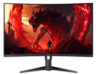 Монитор 31.5" Acer XZ323QUX2bmiiprx (VA 2560x1440 5ms 240Hz HDMI DP SPK) Black