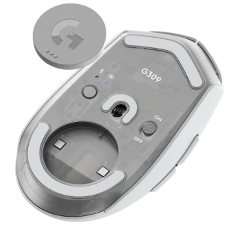 Мышь беспроводная Logitech G309  Wireless White