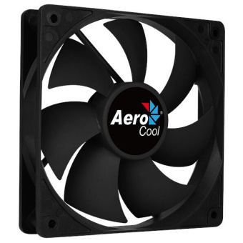 Вентилятор для корпуса 120mm Aerocool Force 12 PWM (4pin, 120х120х25мм, 23.7дБ, 500-1500об/мин) Black