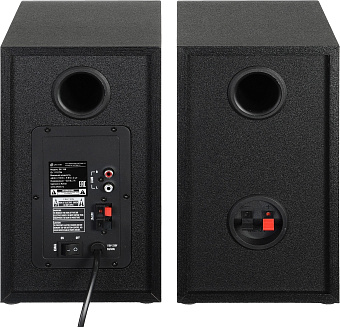 Акустическая система OKLICK OK-166 (2x20W, bluetooth, питание от сети 220B) черный