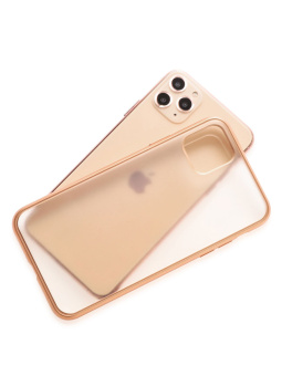 Чехол для смартфона Apple iPhone 11 Pro 5.8" - Gurdini Matt Silicone overlay золотой