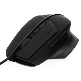 Мышь проводная Гарнизон GM-740G 2400dpi  USB Black