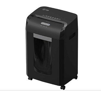 Уничтожитель бумаги Cactus CS-SH-15-30-2X15 секр.P-5, фрагменты 15лист. 30лтр. черный