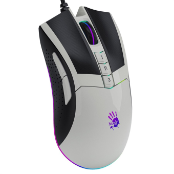 Мышь проводная A4Tech Bloody W90 Max 10000dpi белый/черный