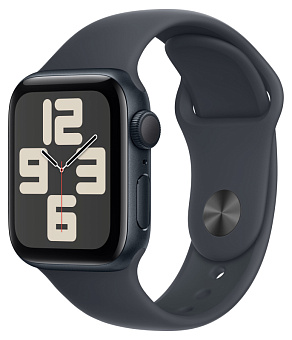Смарт-часы Apple Watch SE 2024 40mm Sport Band Midnight (темнаяч ночь)