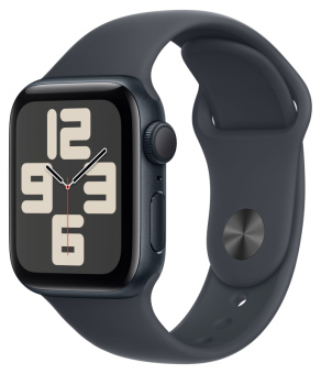 Смарт-часы Apple Watch SE 2024 40mm Sport Band Midnight (темнаяч ночь)