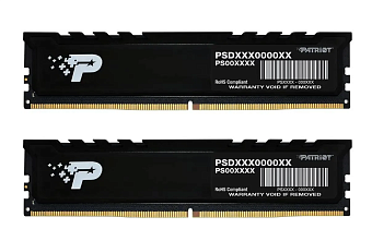 Модуль памяти DDR5 32Gb 5600MHz Patriot Signature Premium (Kit of 2)