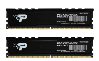 Модуль памяти DDR5 32Gb 5600MHz Patriot Signature Premium (Kit of 2)