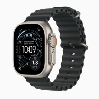 Смарт-часы Apple Watch Ultra 3 49mm Natural Ocean Band Black (натурально/черный)