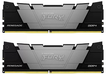 Модуль памяти DDR4 32Gb PC4-25600 3200MHz Kingston Fury Renegade Black (Kit of 2)
