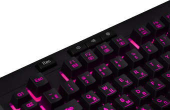 Клавиатура проводная Redragon Shiva RGB Led черный