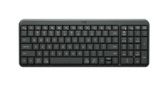 Клавиатура беспроводная Logitech K250 Compact Slim Keyboard графит