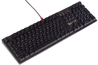 Клавиатура проводная A4Tech Bloody B810R Battlefield Rainbow Led Black