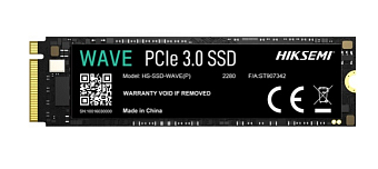Накопитель SSD M.2 256Gb HIKSEMI WAVE(P) (PCI-E 3.0 x4, 2280/1800 Мбайт/сек)