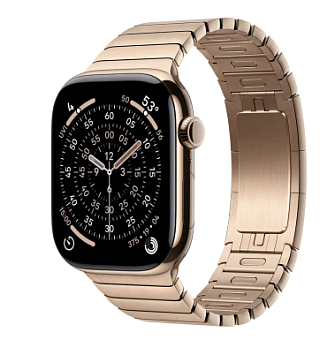 Смарт-часы Apple Watch Series 11 42mm Titanium Link Bracelet Gold (золотистый)