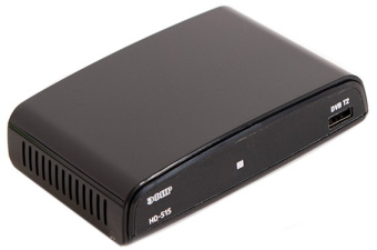 Тюнер TV Сигнал Эфир HD-515 DVB-T2, черный