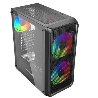 Корпус Powercase Mistral Edge SE ARGB ATX Bllack
