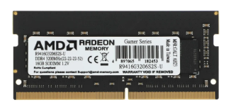 Модуль памяти SODIMM DDR4 16Gb PC4-25600 3200MHz AMD