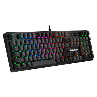 Клавиатура проводная A4Tech Bloody B820R (BLUE SWITCH) Rainbow Led Grey