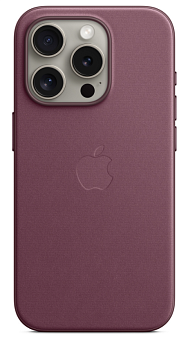 Чехол для смартфона Apple iPhone 15 Pro 6.1" - FineWoven Case with Magsafe Mulberry (фиолетовый)