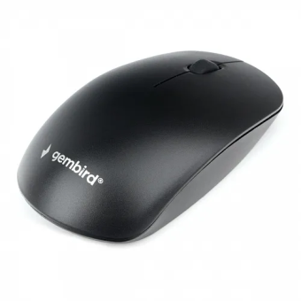 Мышь беспроводная Gembird MUSW-435 Wireless 2400dpi бесшумная аккумулятор черный