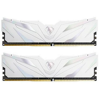 Модуль памяти DDR4 16Gb PC4-25600 3200MHz Netac White (kit of 2)
