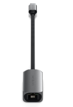 Кабель-переходник (адаптер) Satechi USB-C 2.5 Gigabit Ethernet Adapte Space Grey