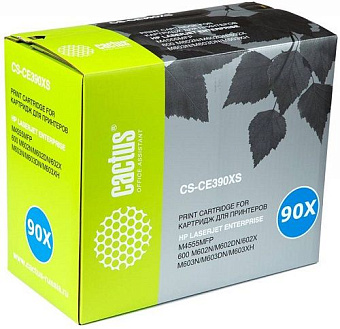 Картридж лазерный Cactus CS-CE390XS для HP LJ M4555