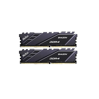 Модуль памяти DDR4 32Gb PC4-25600 3200MHz Netac RGB Grey (kit of 2)