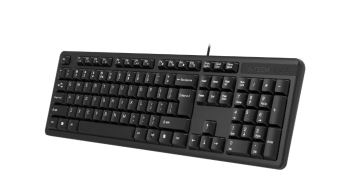 Клавиатура проводная A4Tech KK-3 USB черный