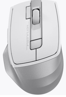 Мышь беспроводная A4Tech Fstyler FG45CS Air2 2000dpi бесшумная Silver белый