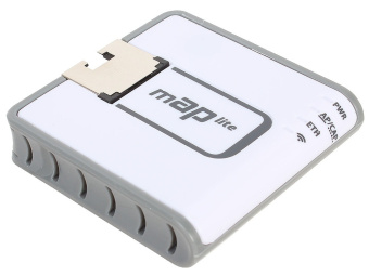 Wi-Fi роутер Mikrotik RBmAPL-2ND (802.11b/g/n, 2.4 ГГц, LAN, USB, PoE)