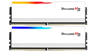 Модуль памяти DDR5 32Gb 5200MHz G.SKILL RIPJAWS M5 RGB White (Kit of 2)