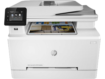 МФУ HP Color LaserJet Pro M283fdn (A4, цв., 21 стр/мин, факс, ADF, дуплекc, USB&LAN)