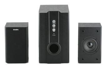 Акустическая система SVEN SPS-820 дерево, черный (2x10W+18W)
