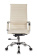 Кресло Бюрократ CH-883 (эко.кожа, крест. металл хром, до 120 кг) Слоновая кость