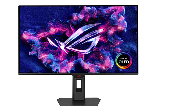 Монитор 26.5" ASUS ROG Strix XG27ACDMS (OLED 2560x1440 280Hz HDMI DP) черный/серебристый