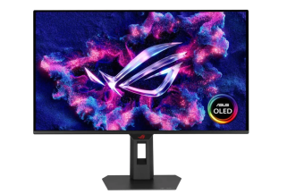 Монитор 26.5" ASUS ROG Strix XG27ACDMS (OLED 2560x1440 280Hz HDMI DP) черный/серебристый