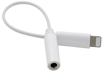 Переходник–адаптер Apple Adapter Headphone Lightning to Jack 3.5 mm