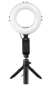 Кольцевой осветитель Hama SpotLight Work Area 67, 48 LED, 17см, bluetooth